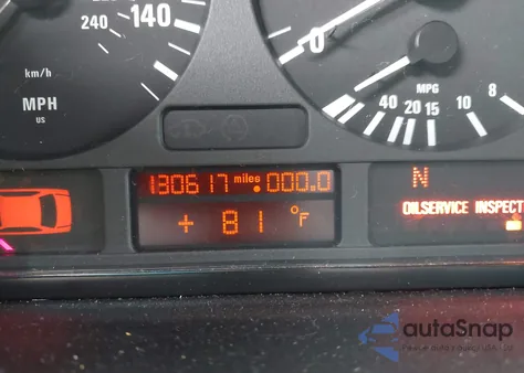 2001 BMW X5 3.0 from USA, damaged, VIN WBAFA53511LM78789